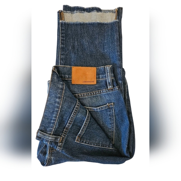 J. Crew Slim Boyfriend Step Hem Jeans - Sz 27 - Picture 4 of 11